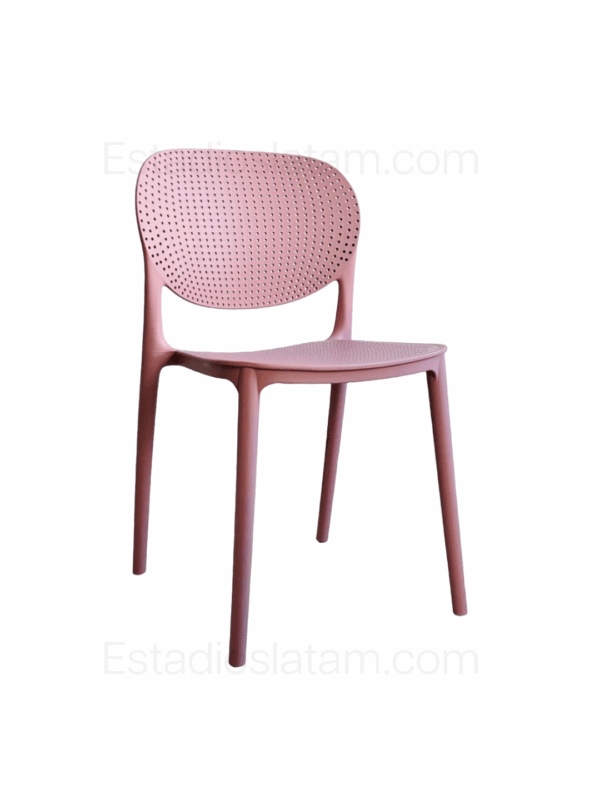 Silla plástica monza para cafetería