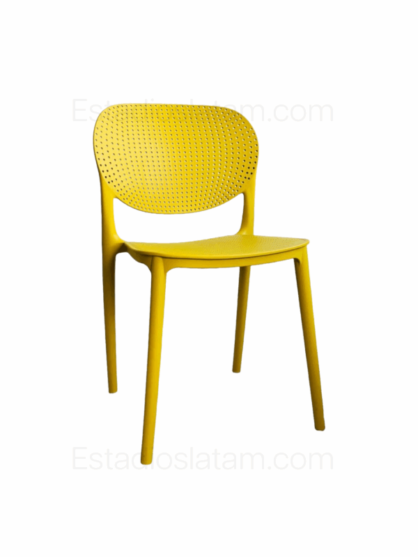 Silla plástica monza para cafetería
