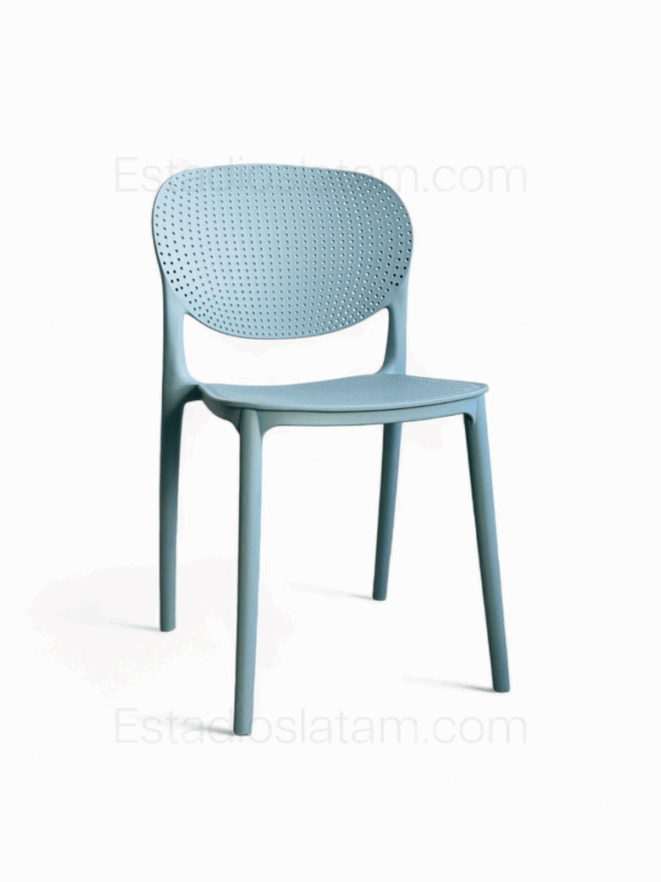 Silla plástica monza para cafetería