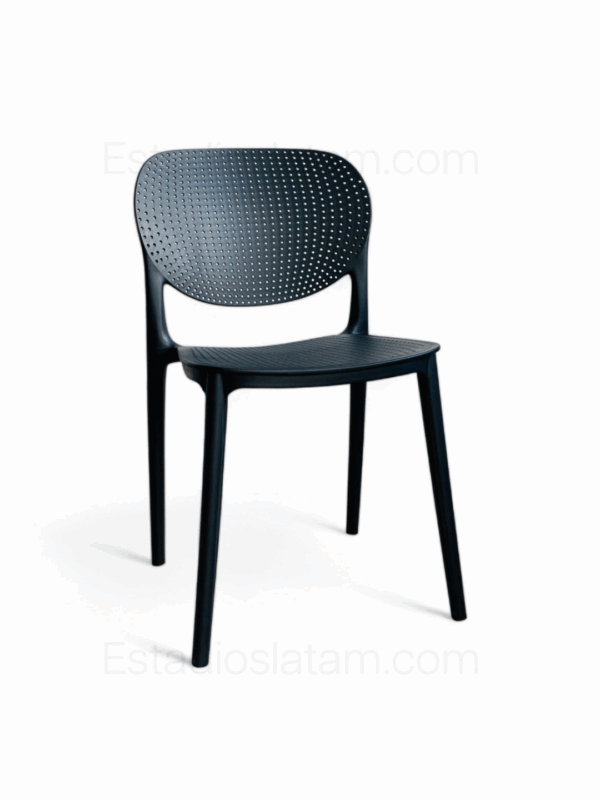 Silla plástica monza para cafetería