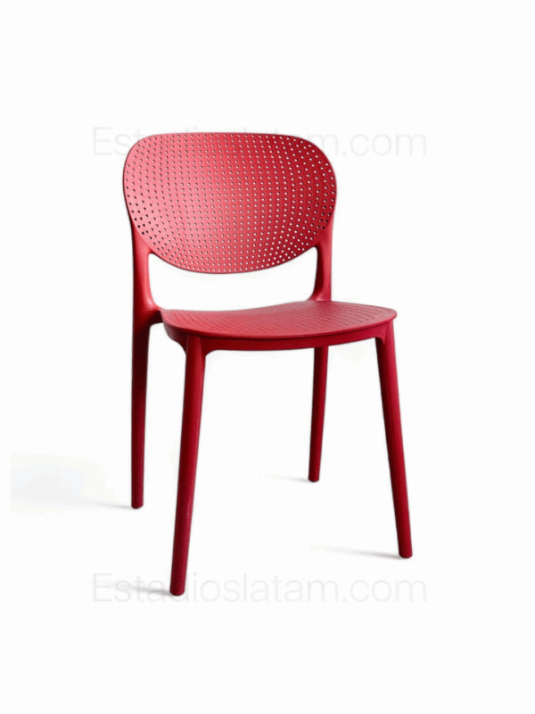 Silla plástica monza para cafetería