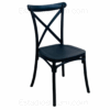 silla Cross back plástica para cafetería
