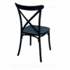 silla Cross back plástica para cafetería