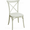 silla Cross back plástica para cafetería