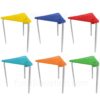 mesa pupitre triangular para niños