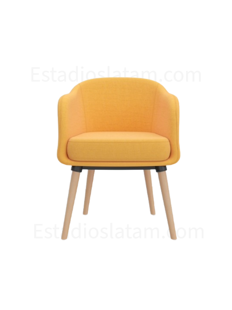 Diseño de Restaurantes, Estadios y Espacios Comerciales 36 poltrona Jardin diseno minimalista monoconcha tapizada 14