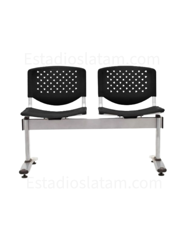 silla tándem Medellín en sala de espera moderna