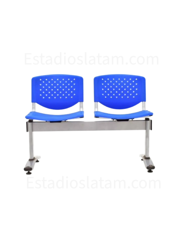 silla tándem Medellín en sala de espera moderna