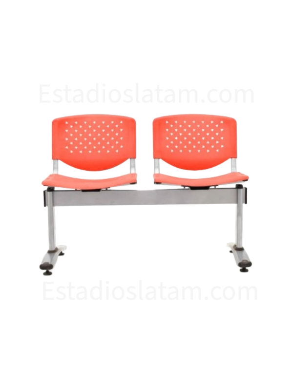 silla tándem Medellín en sala de espera moderna