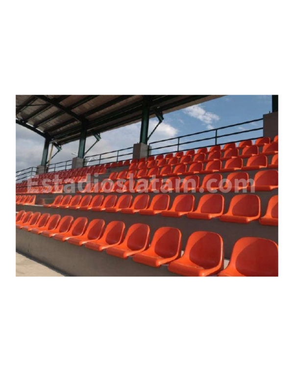 silla de estadio antivandálica de polipropileno para graderías deportivas