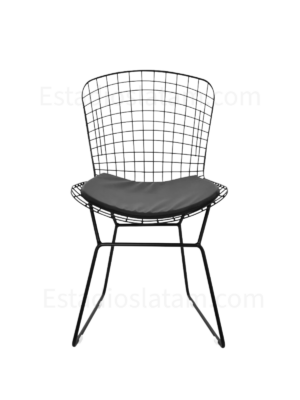 Silla para restaurante Floridablanca metálica tapizada