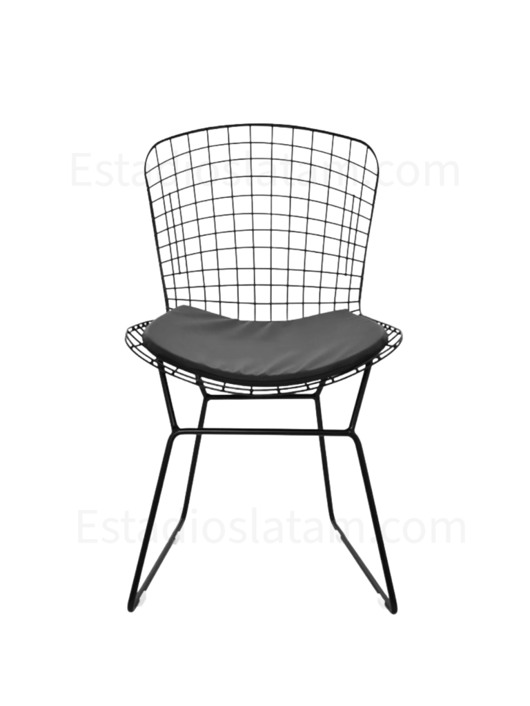 Silla para restaurante Floridablanca metálica tapizada