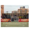 arcos de fútbol metálicos para canchas profesionales resistentes