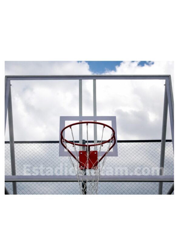 tablero de baloncesto en acrilico