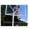 tablero de baloncesto en acrilico