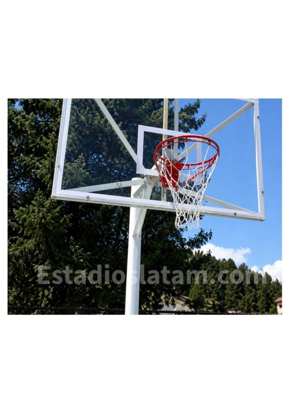 tablero de baloncesto en acrilico