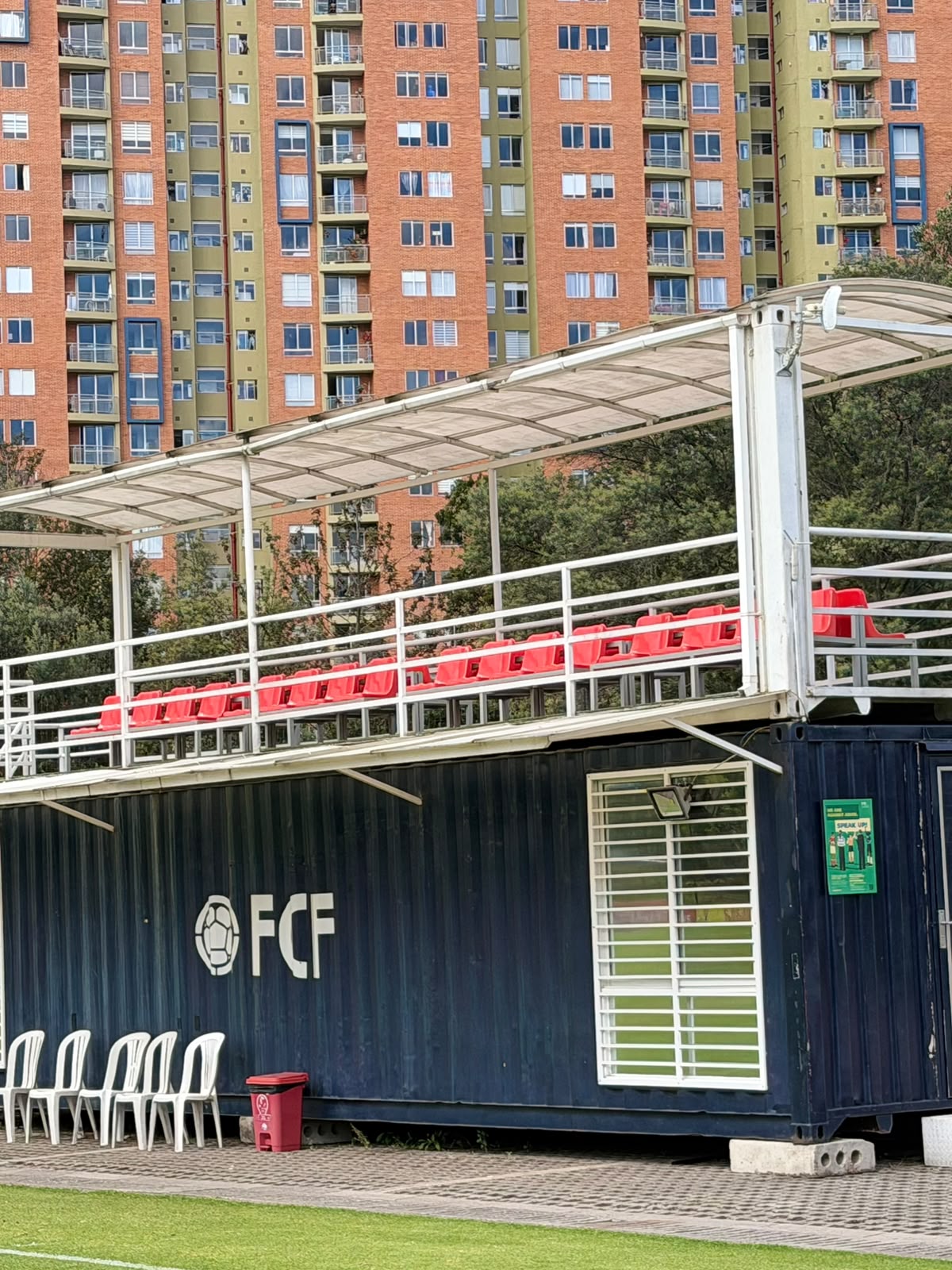sillas de estadio el campin